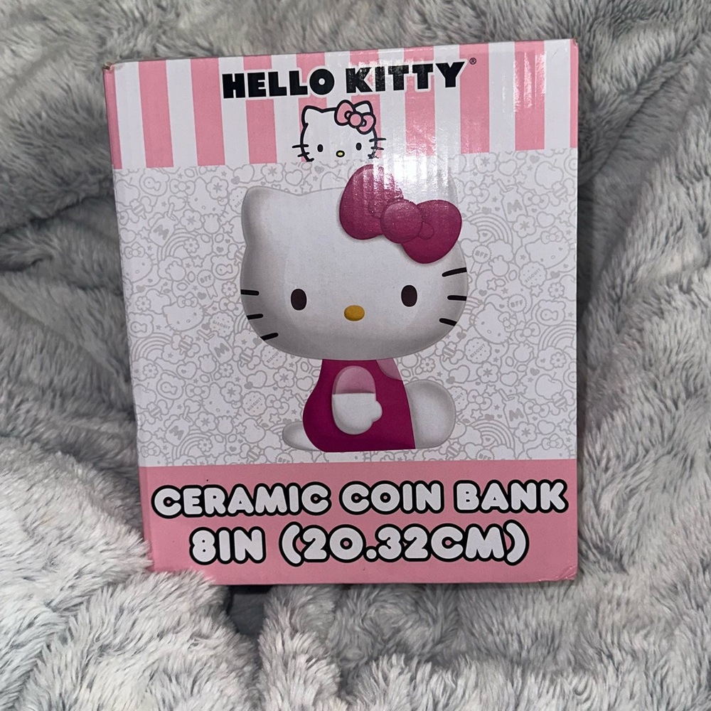 Hello Kitty Ceramic Coin Bank